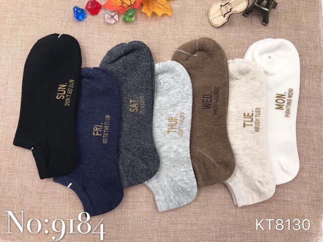 Combo Tất Tuần 7 Đôi 7 Ngày (Cho Cả Nam Và Nữ) [Tiện Store]