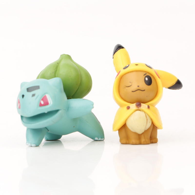 Set 8 mô hình nhân vật pokemon mini siêu cute