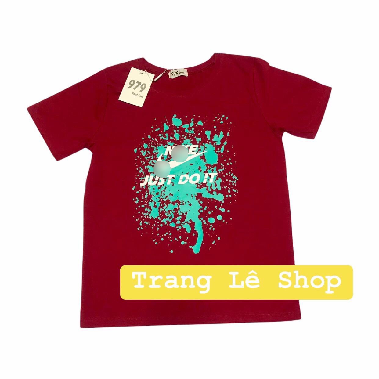 ( Hoạ tiết: Just Do It - AO0004) Áo Thun Thái nữ Cotton 4 chiều, mềm mịn, in nổi 979