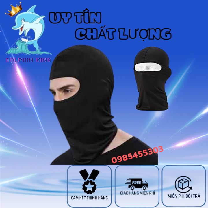 [Nhập RS0822 giảm 30k cho đơn 99k][ Free ship-giá tận xưởng] Khăn chống nắng trùm đầu - Khăn Trùm Đầu Ninja