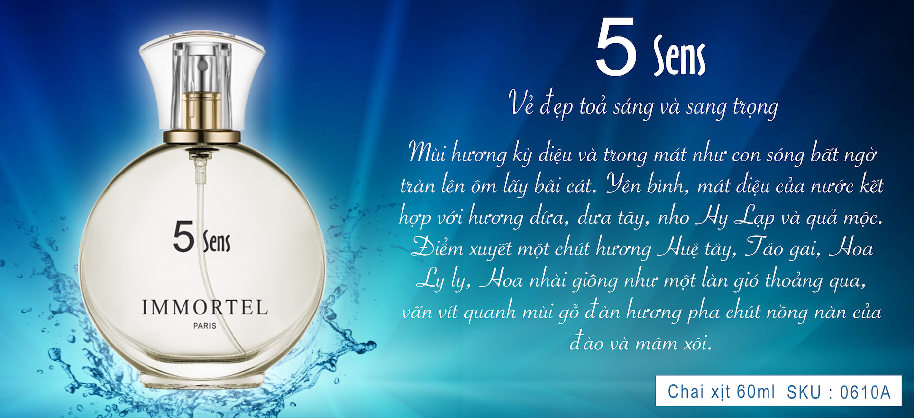 Nước Hoa IMMORTEL PARIS 4ML