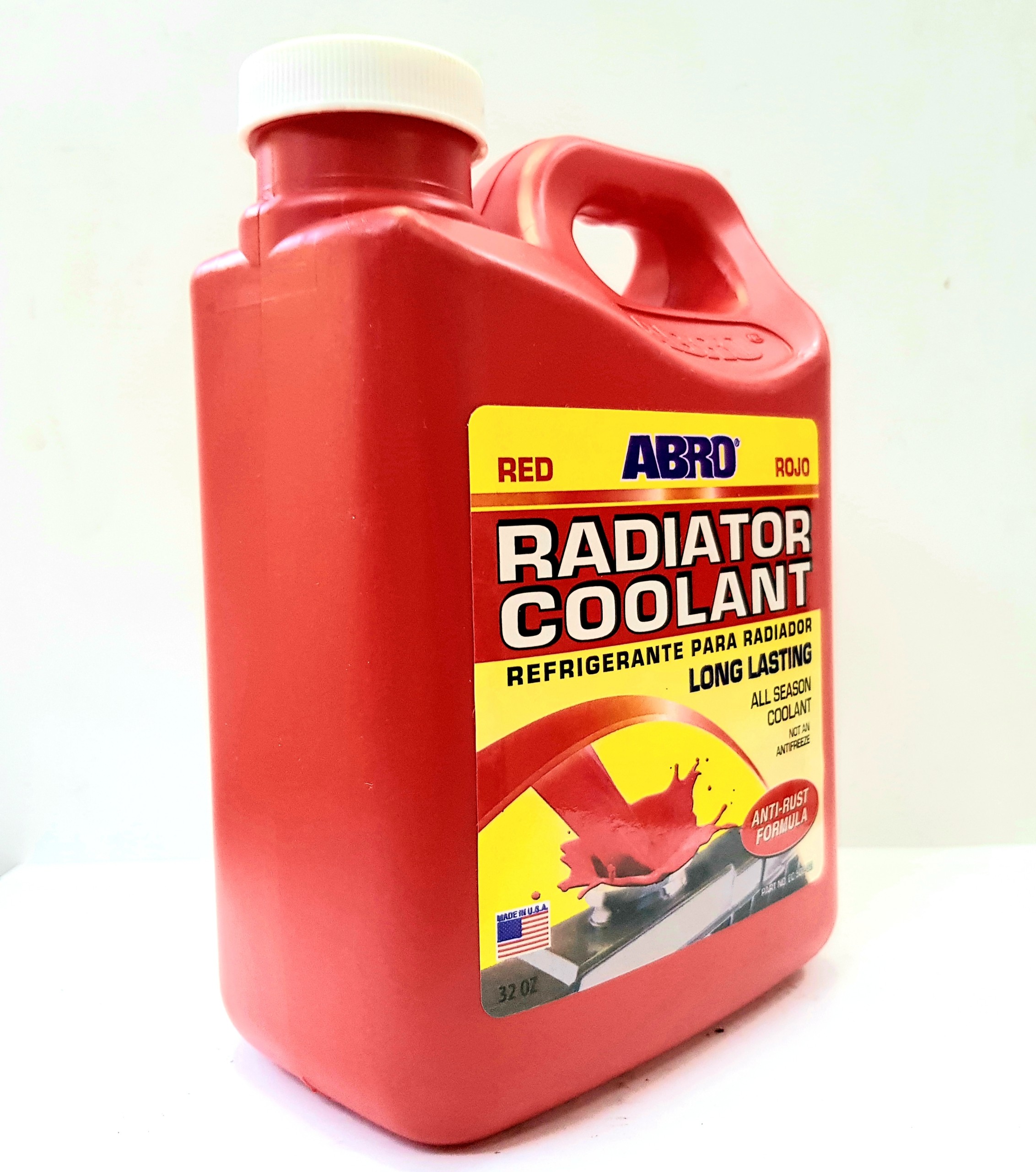 [HCM]Nước Làm Mát động cơ ô tô xe máy Abro Coolant (Đỏ) 1 lít
