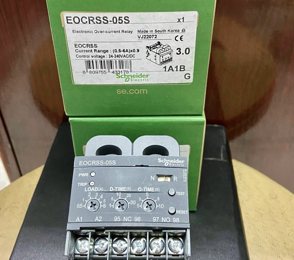Rơle bảo vệ dòng điện Schneider EOCRSS, EOCRSS-05S, EOCRSS-30S, EOCRSS-60S, EOCRSSD-05S