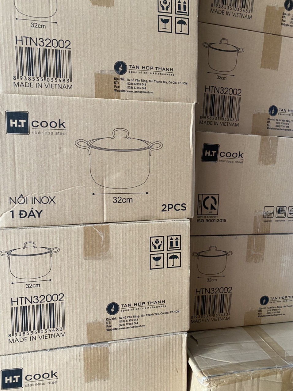 NỒI LUỘC GÀ INOX CAO CẤP HT COOK 32CM