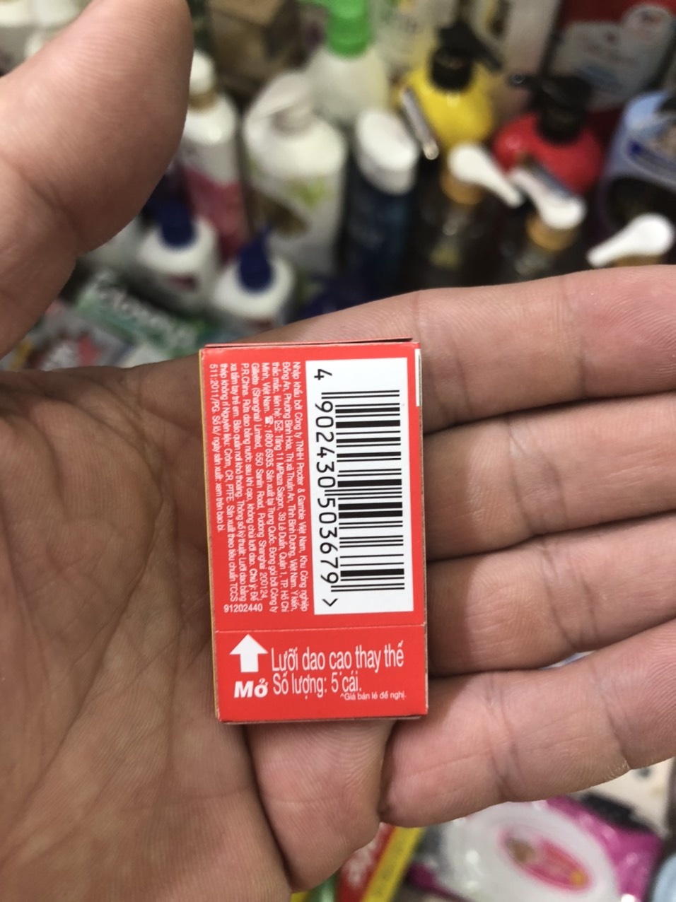Lưỡi lam Gillette Super Thin lốc 20 hộp ( 5 lưỡi/ hộp)