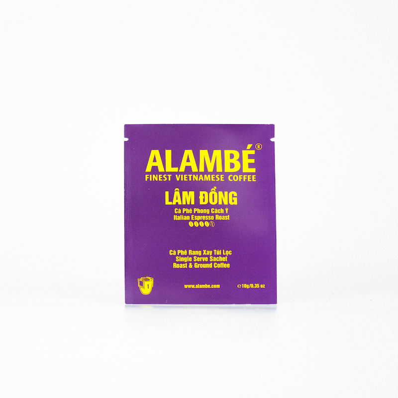 [HCM]CÀ PHÊ TÚI LỌC ALAMBÉ - LÂM ĐỒNG (18 gói x 10g)