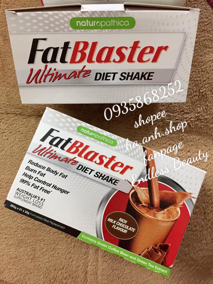 SỮA UỐNG GIẢM CÂN FATBLASTER Ultimate 21 gói x 33g
