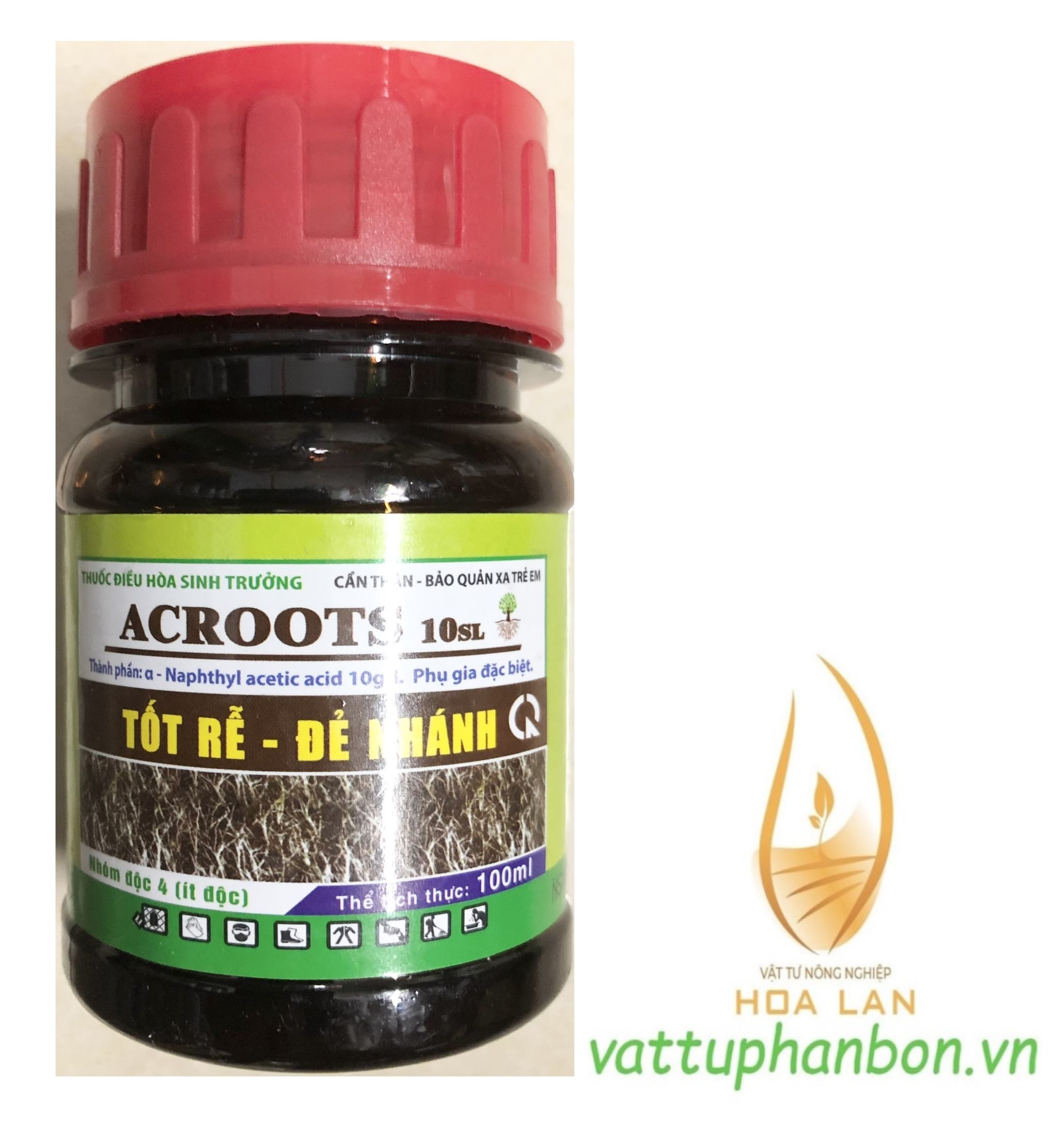 Phân Bón ACRoots 10SL - Điều hòa sinh trưởng, Tốt rễ Đẻ nhánh - #029A# 100ml
