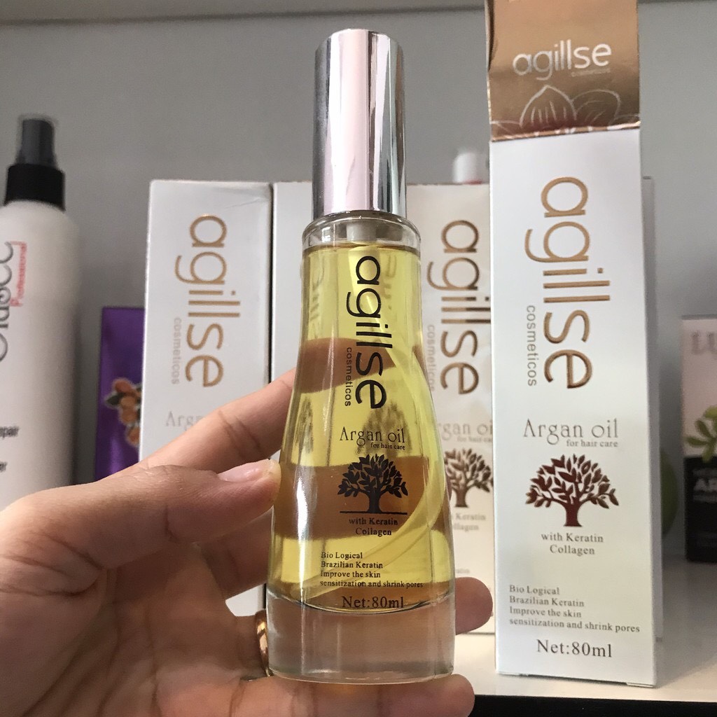 Tinh dầu dưỡng tóc agillse Argan Oil 80ml