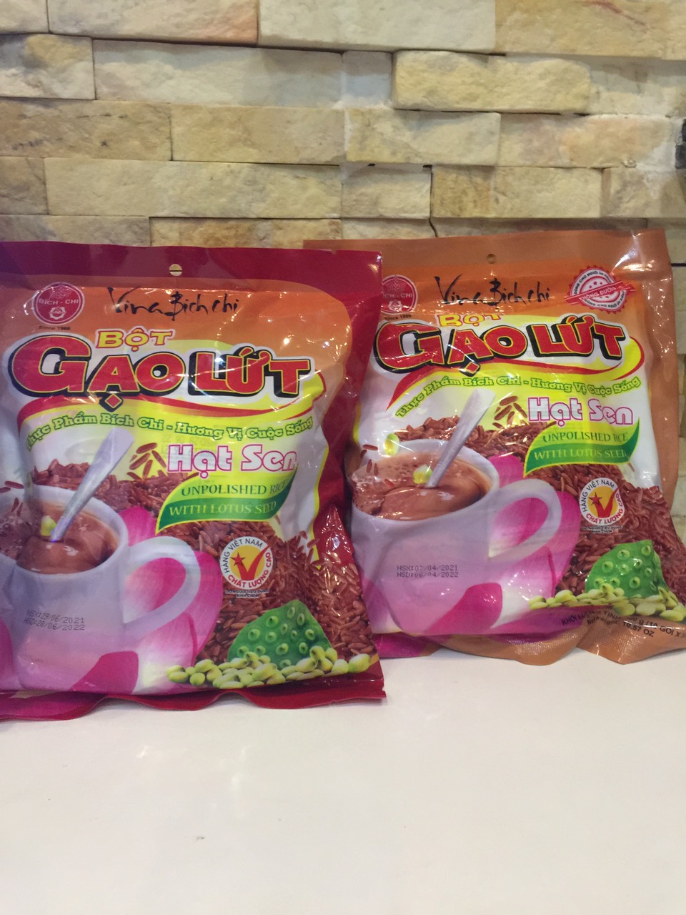 BỘT GẠO LỨT HẠT SEN BÍCH CHI 350G