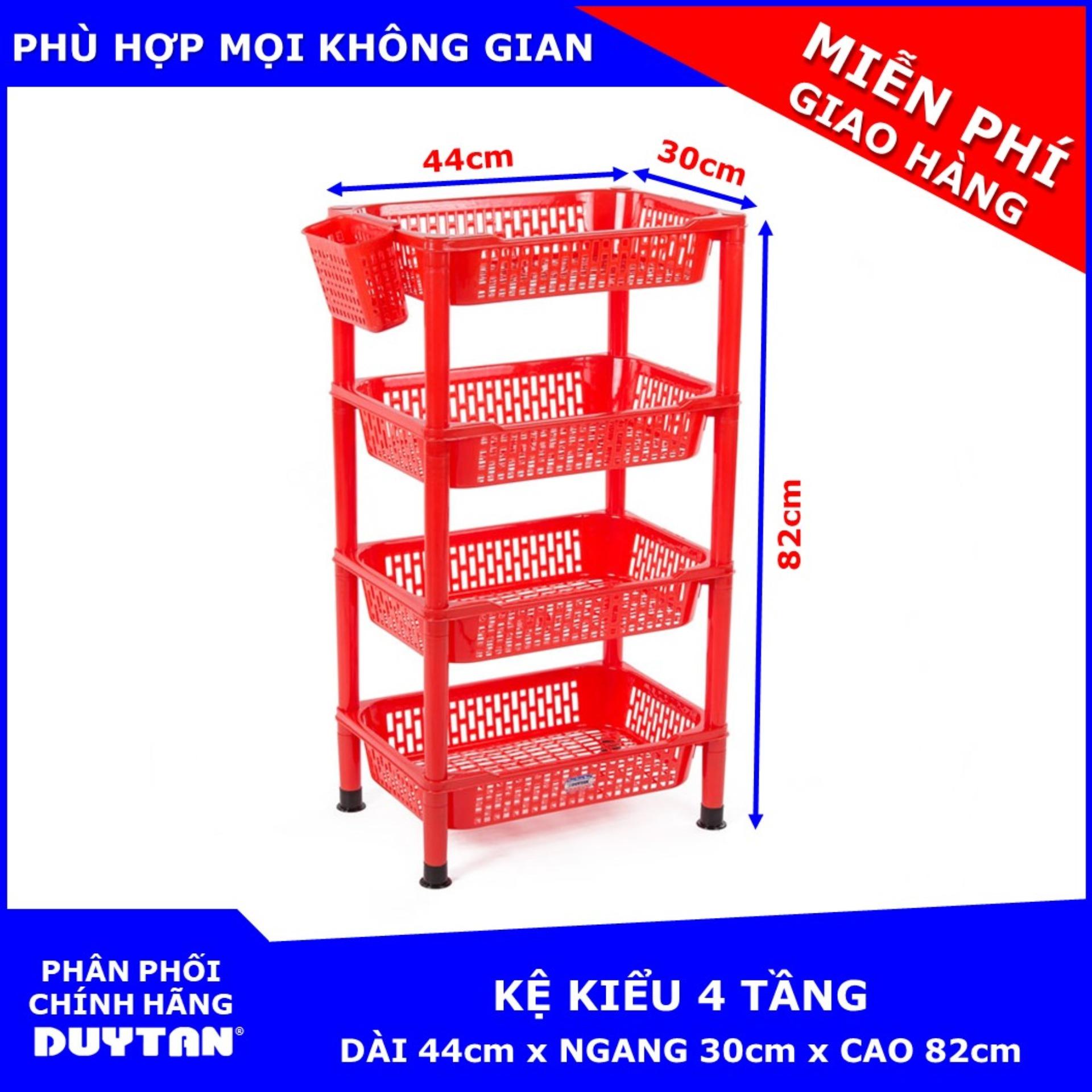 Kệ kiểu 4 ngăn Duy Tân - Giao màu mẫu nhiên