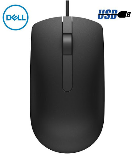 Chuột máy tính có dây Dell MS116 chính hãng