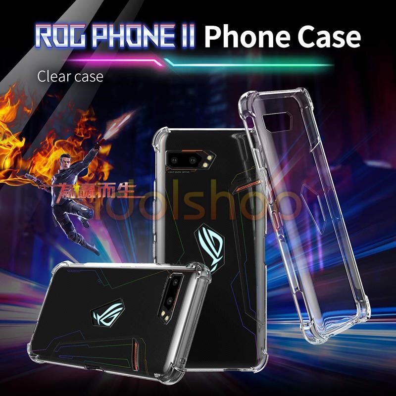 Ốp lưng silicon chống va đập cho asus rog phone 2