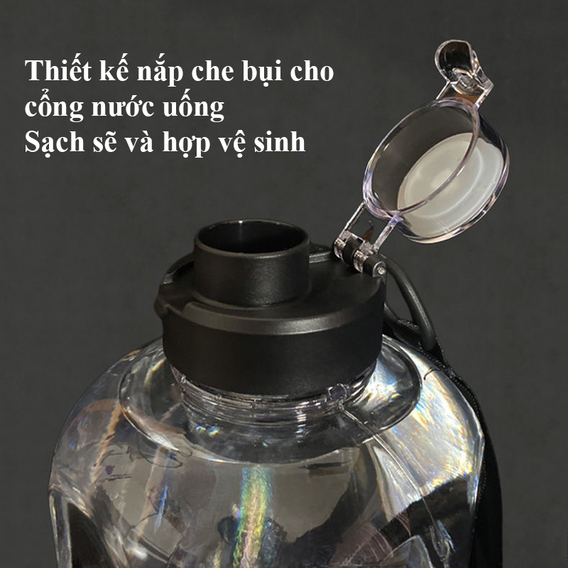 BÌNH ĐỰNG NƯỚC - Bình nước thể thao Shaker, dung tích 1-2,2 lít