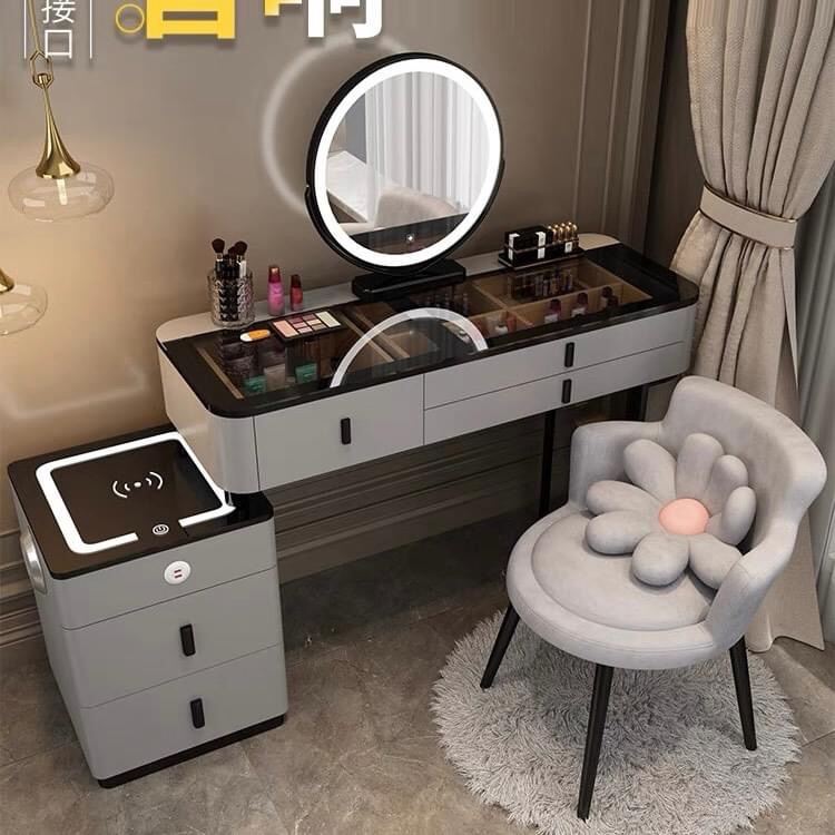 Bàn trang điểm tab cảm ứng ( nghe nhạc, sạc dt, đèn led)
