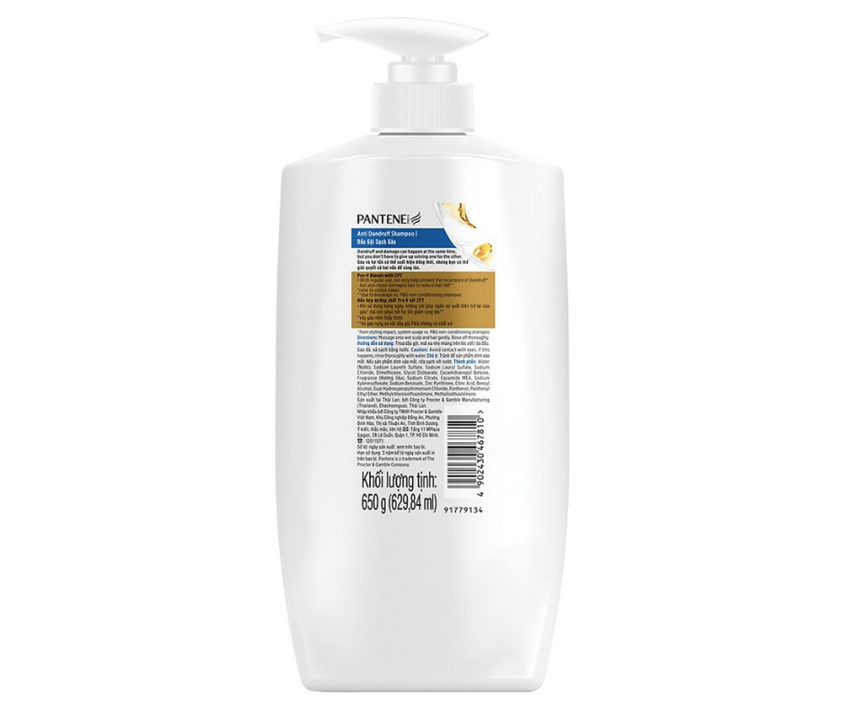 [Siêu thị WinMart] - Dầu gội Pantene trị gàu 650ml