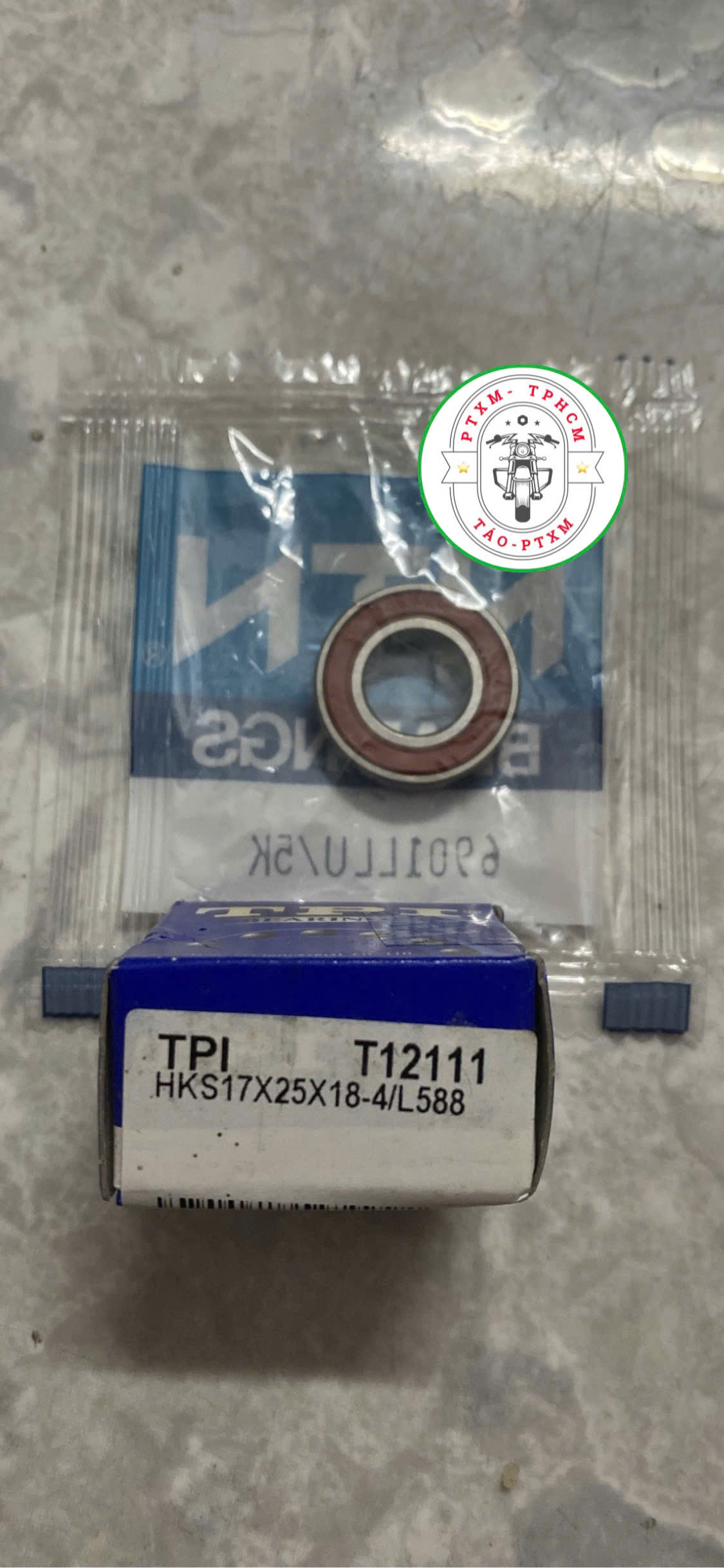 Cặp bạc đạn puly xe Nouvo/Mio/Luvias