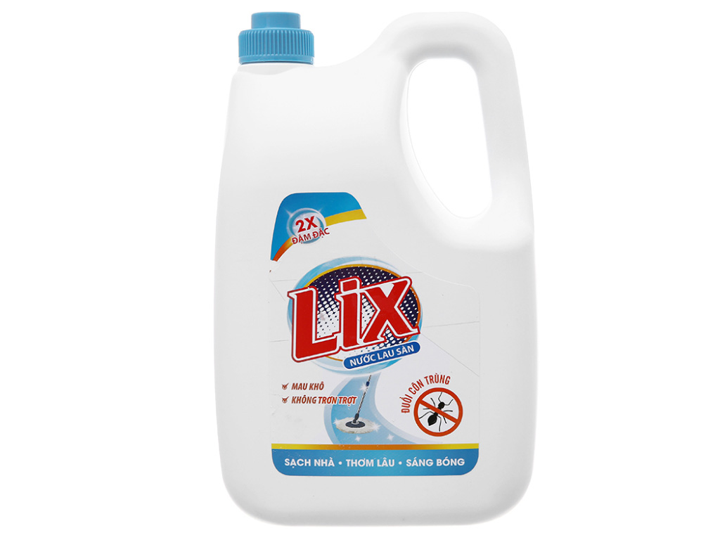 Nước lau sàn LIX Đuổi Côn Trùng 3.6 lít