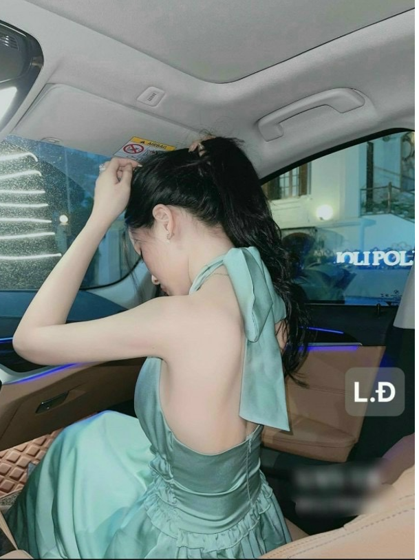Đầm dài cổ yếm sang chảnh-QH #damnu