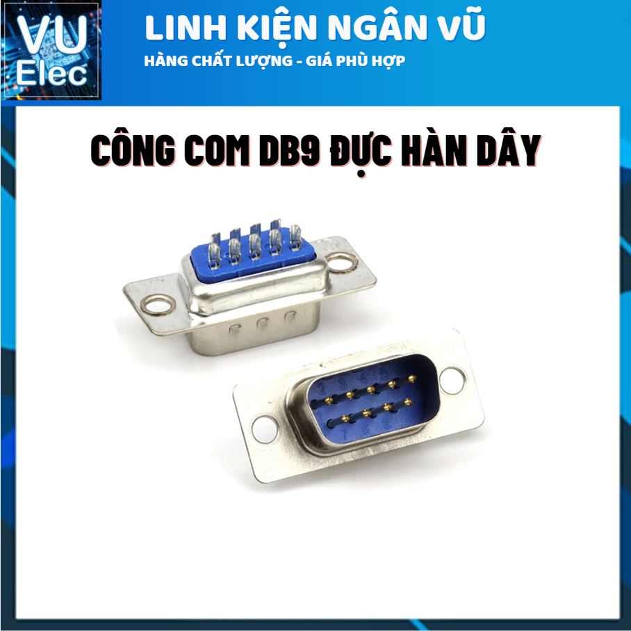 Cổng DB9 Đực Cong
