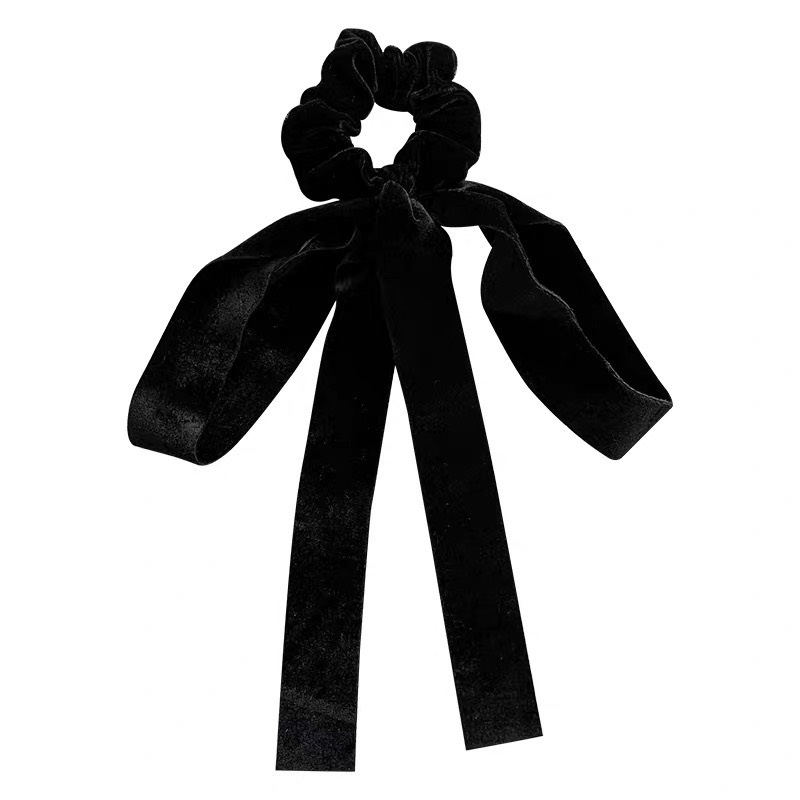 Buộc tóc nơ scrunchies nơ lụa đáng yêu nữ tính - Y071