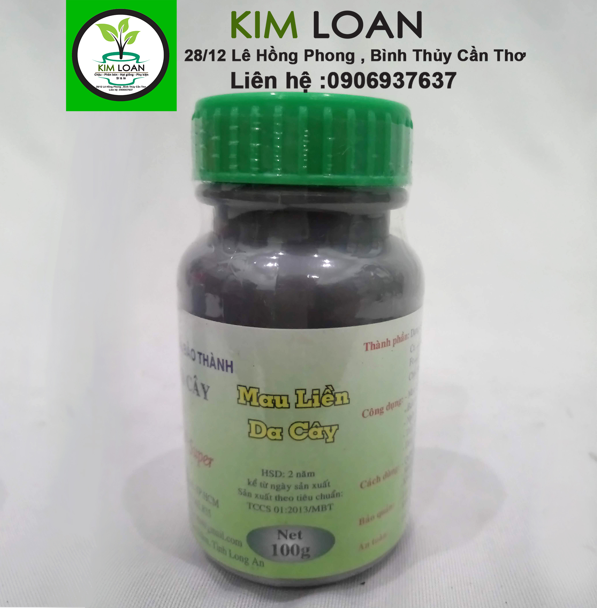 Keo liền da Mỹ Tiến đen hũ 100g