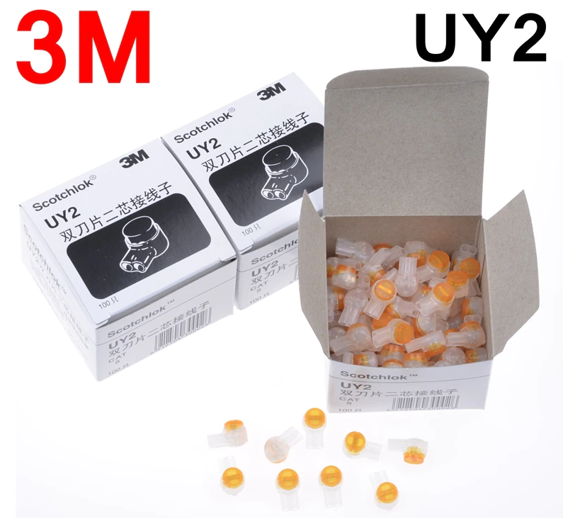 Rệp nối dây mạng 3M UY2 Hộp 100 hạt