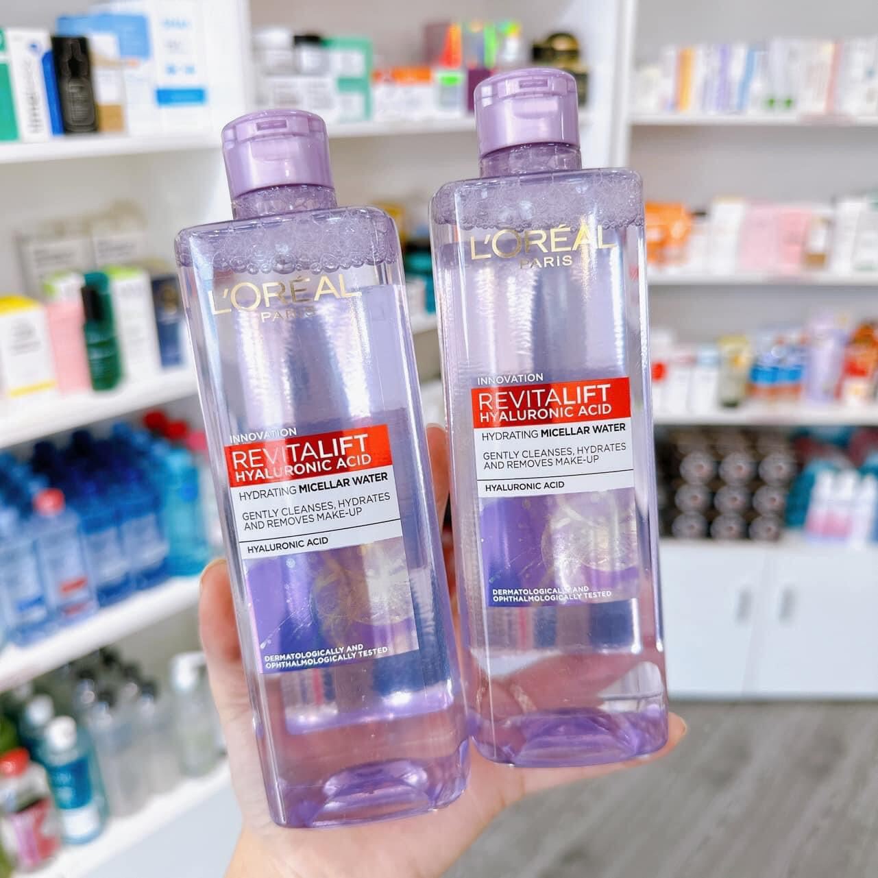 [L'Oreal Paris] Nước Tẩy Trang L'Orea 3-in-1 Micellar Water 400ml