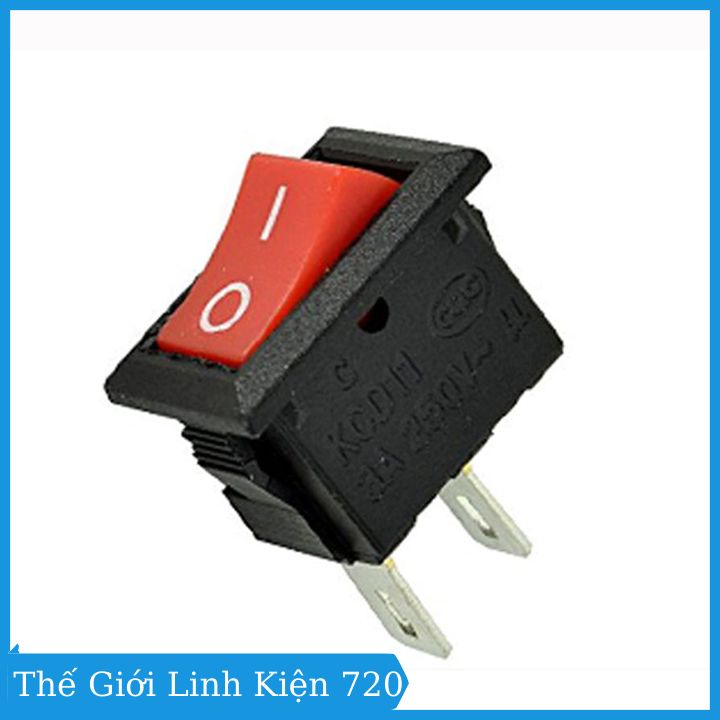 Rocking Switch Kcd1-101 2 Pins 250V 6A