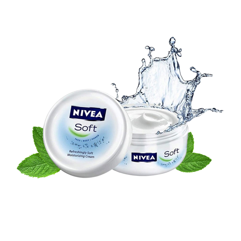 Kem dưỡng da mặt và toàn thân Nivea Soft Đức 200ml
