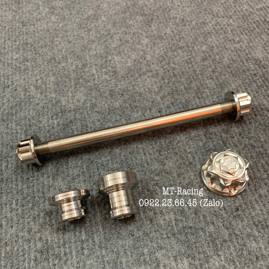 Trọn bộ cốt bánh trước sau, cục canh bánh salaya inox304 cho vario/click
