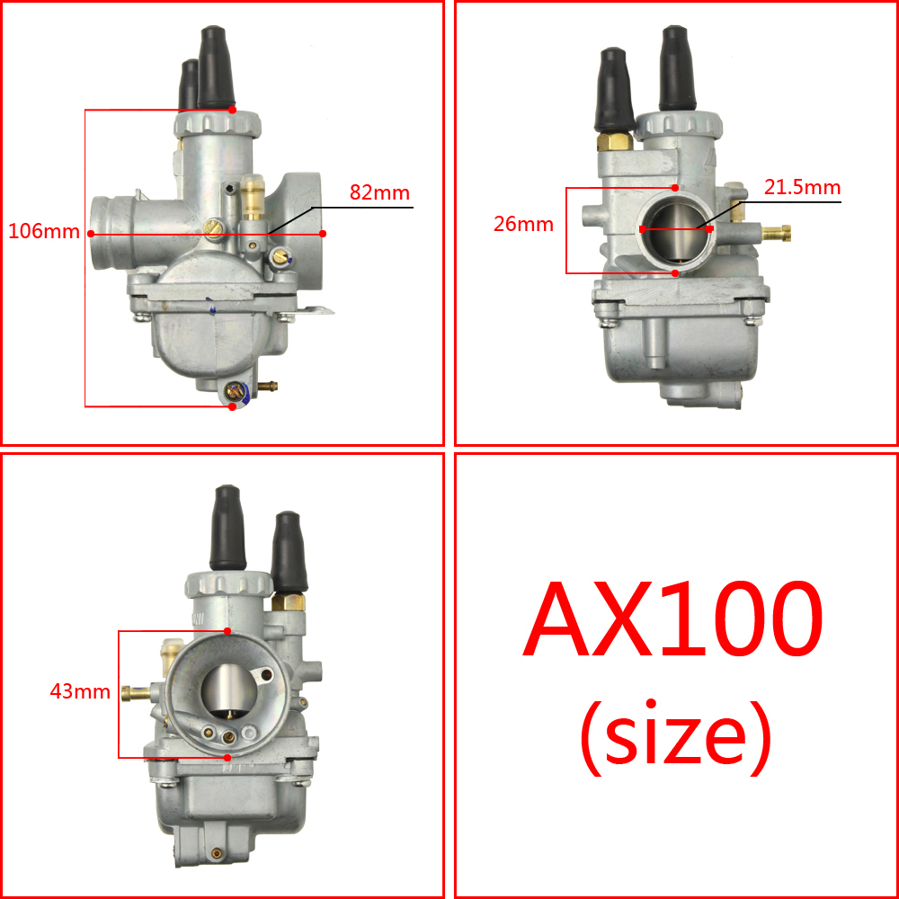 Bình Xăng Con : Xipo 120 (RG/RGV/ST2K) MIKUNI