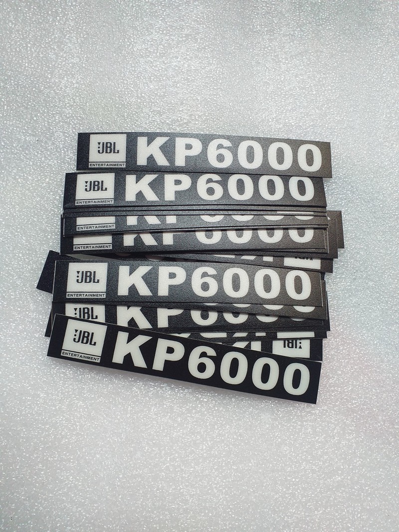 [HCM]Tem loa KP6000 dán tay cầm thùng loa ( giá 2 tem )
