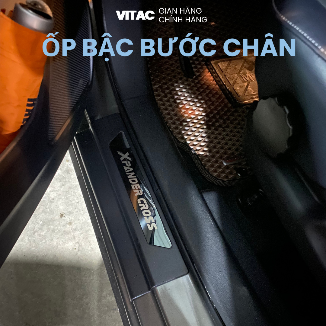 Ốp Bậc Cửa, Nẹp Bước Chân Xpander - Xpander Cross 2018-2023