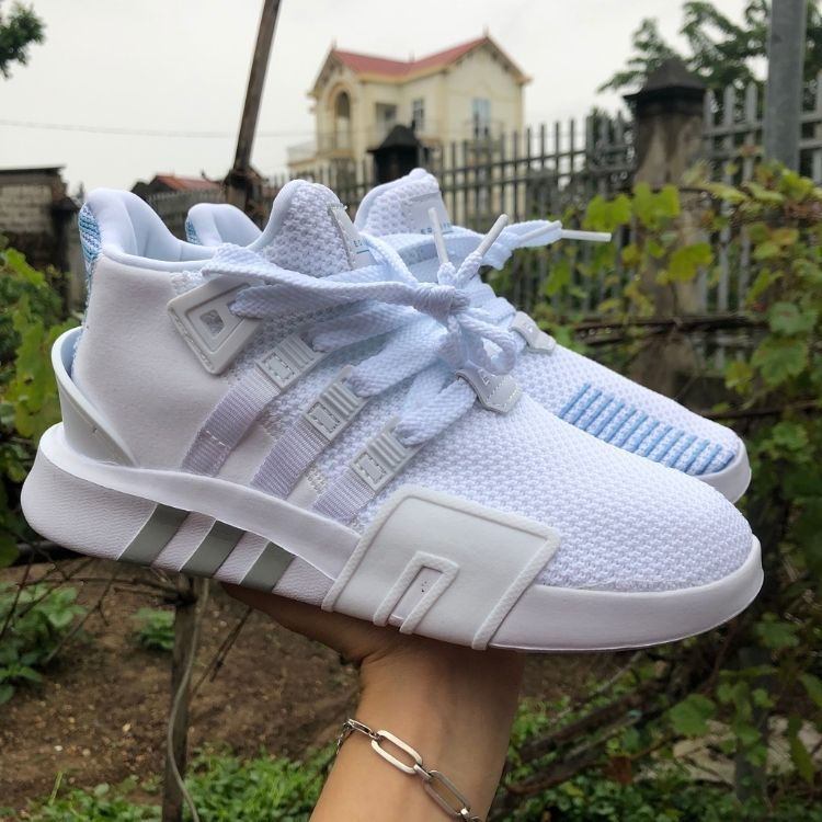 (FULL BOX) Giày Thể Thao Eqt Màu Trắng Nam Nữ