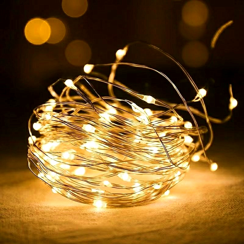 Battery operated LED string light, 1/2 /3 meter flash fairy String Light