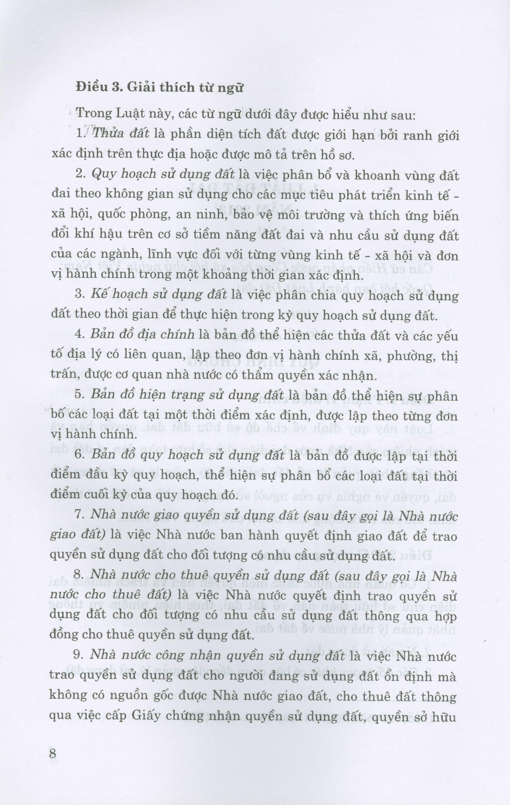Luật Đất Đai (Hiện Hành Năm 2013) Và Các Văn Bản Hướng Dẫn Thi Hành