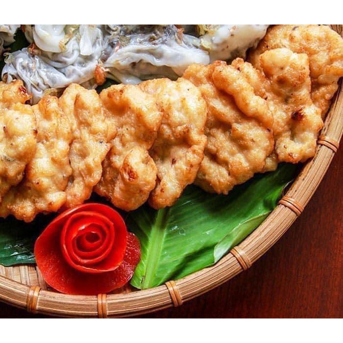Hand-Pounded Squid Patties in Tray 500Gr (Delivery to Ho Chi Minh City)