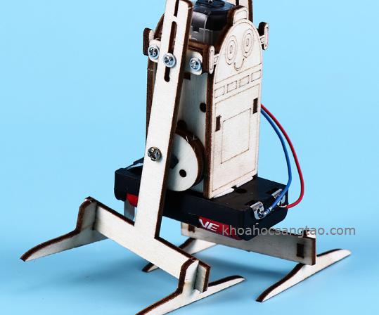 [Stem] Đồ chơi robot gỗ