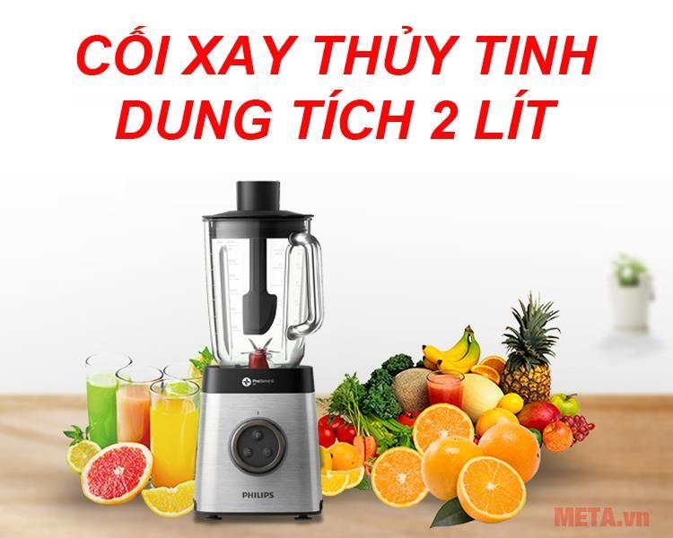 Máy xay sinh tố cao cấp Philips HR3652 1400W
