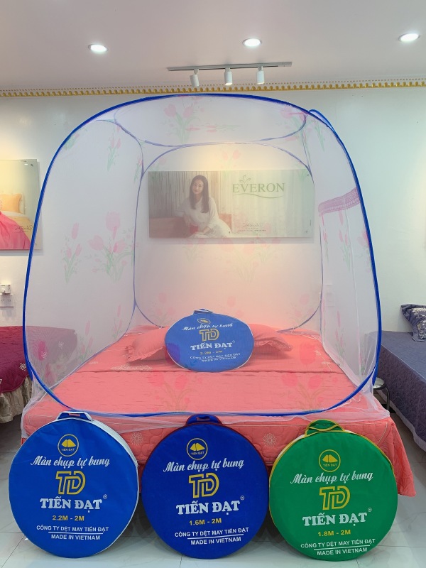 màn chụp tự bung đỉnh vuông cao cấp