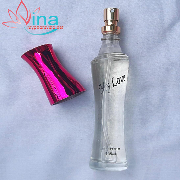 Nước hoa My Love 35ml (màu hồng)
