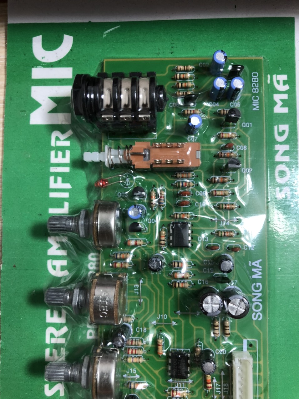 MẠCH ÂM SẮC AMPLY - MICRO 8280