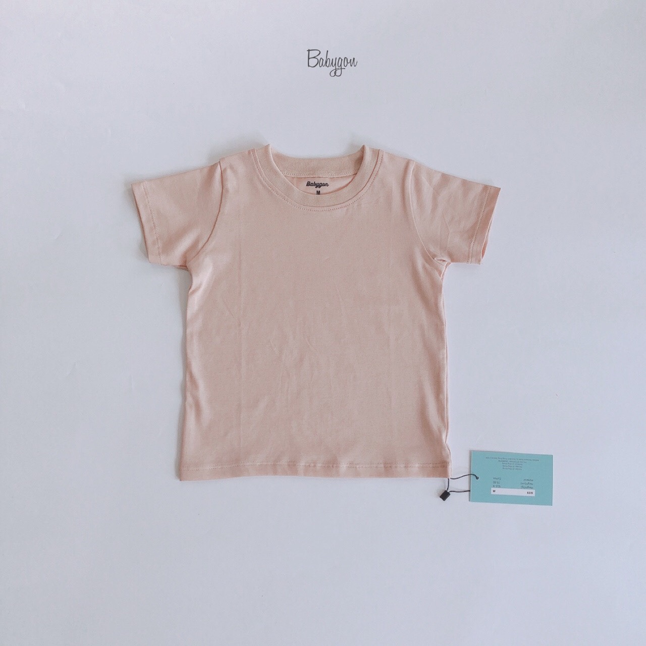 Áo cộc tay cho bé Babygon kiểu basic chất liệu cotton cao cấp
