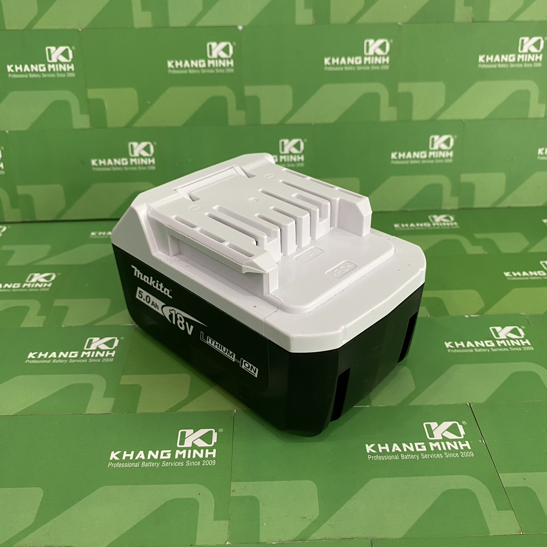 Vỏ mạch pin Makita 5S 18V max BL1815G vỏ 2 hàng -10 cell nhận sạc zin