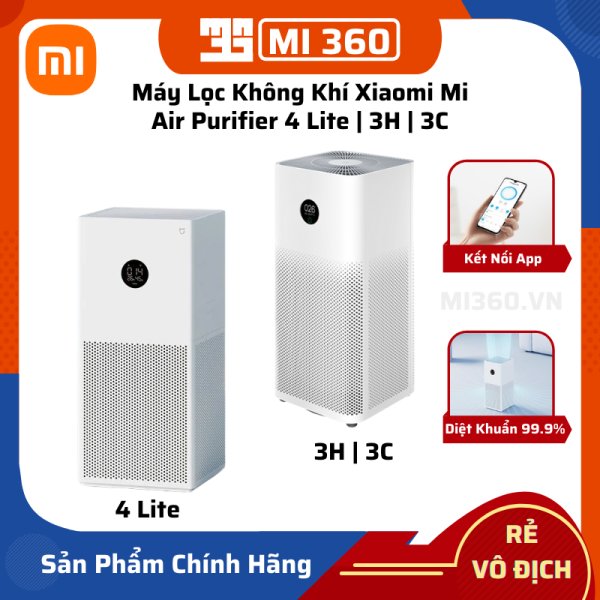 Máy Lọc Không Khí Xiaomi Mi Air Purifier 4 Lite | 3H | 3C✅ Màn Hình Led Hiển Thị✅ Kết Nối APP✅ Hàng Chính Hãng