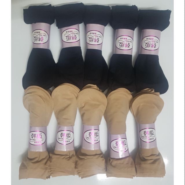 Lố 10 đôi tất da chân Hàn Quốc siêu dai