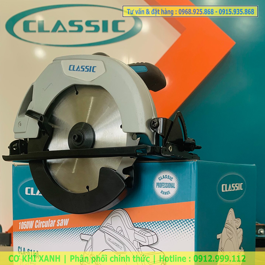 Máy cưa đĩa 185mm CLASSIC CLA-614A, Công suất 1050W