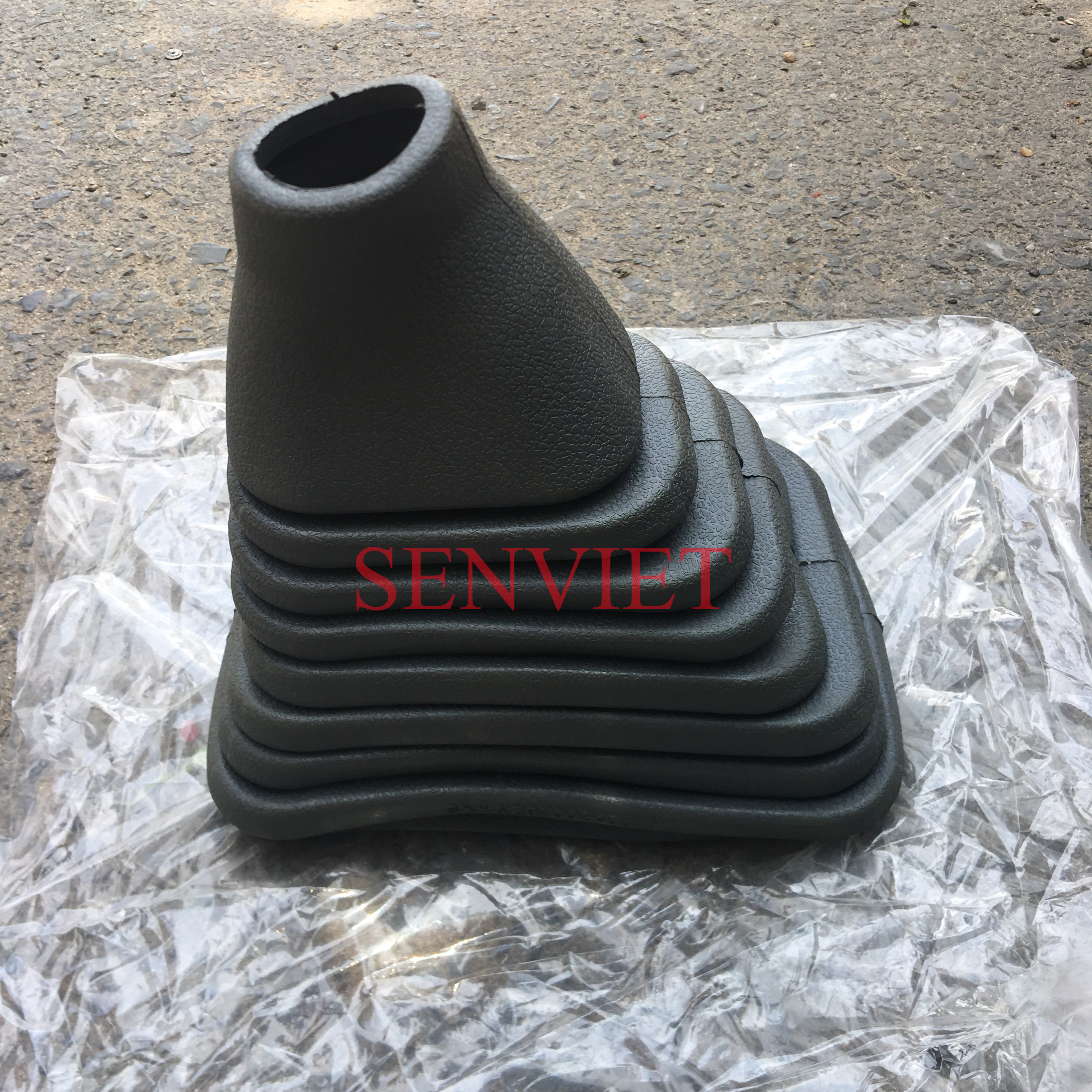Cao Su Chụp Bụi Cần Số Howo 336 371 375 420 (Lỗ To - 8 Đốt)