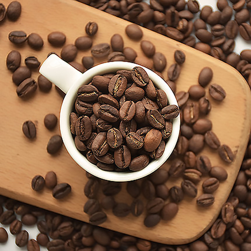 Cà Phê MOKA Rang Mộc NGUYÊN CHẤT